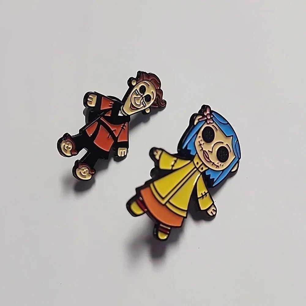 Colorful Cartoon Character Pins - Picture 2 of 3